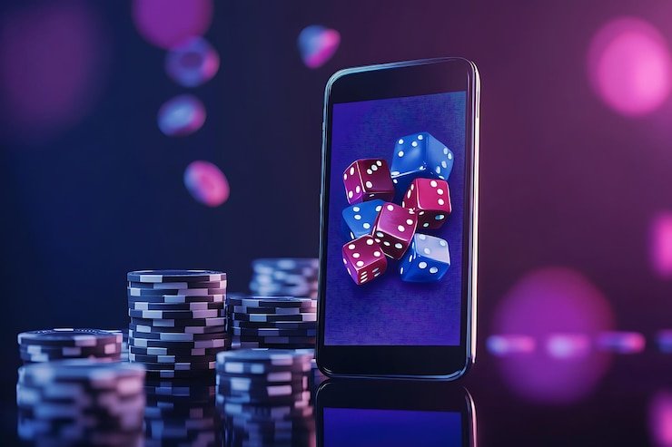 Pertandingan tinju profesional dengan kondisi arena yang terang dan penonton yang antusias